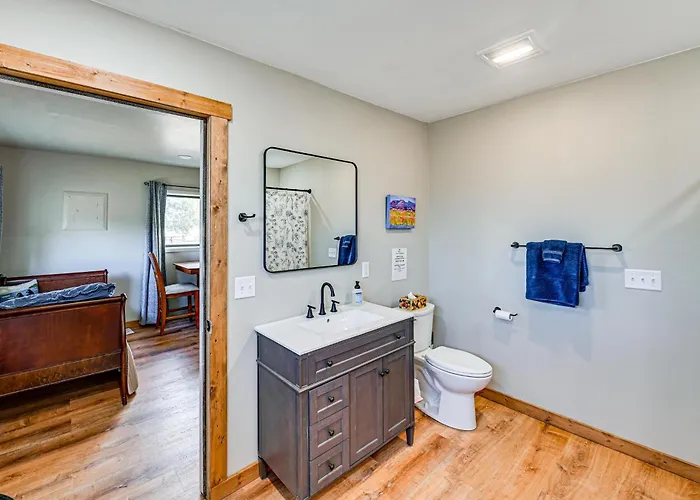 Ferienhaus Mtn-view Deck & Fire Pit! 2-cabin Retreat In Cody